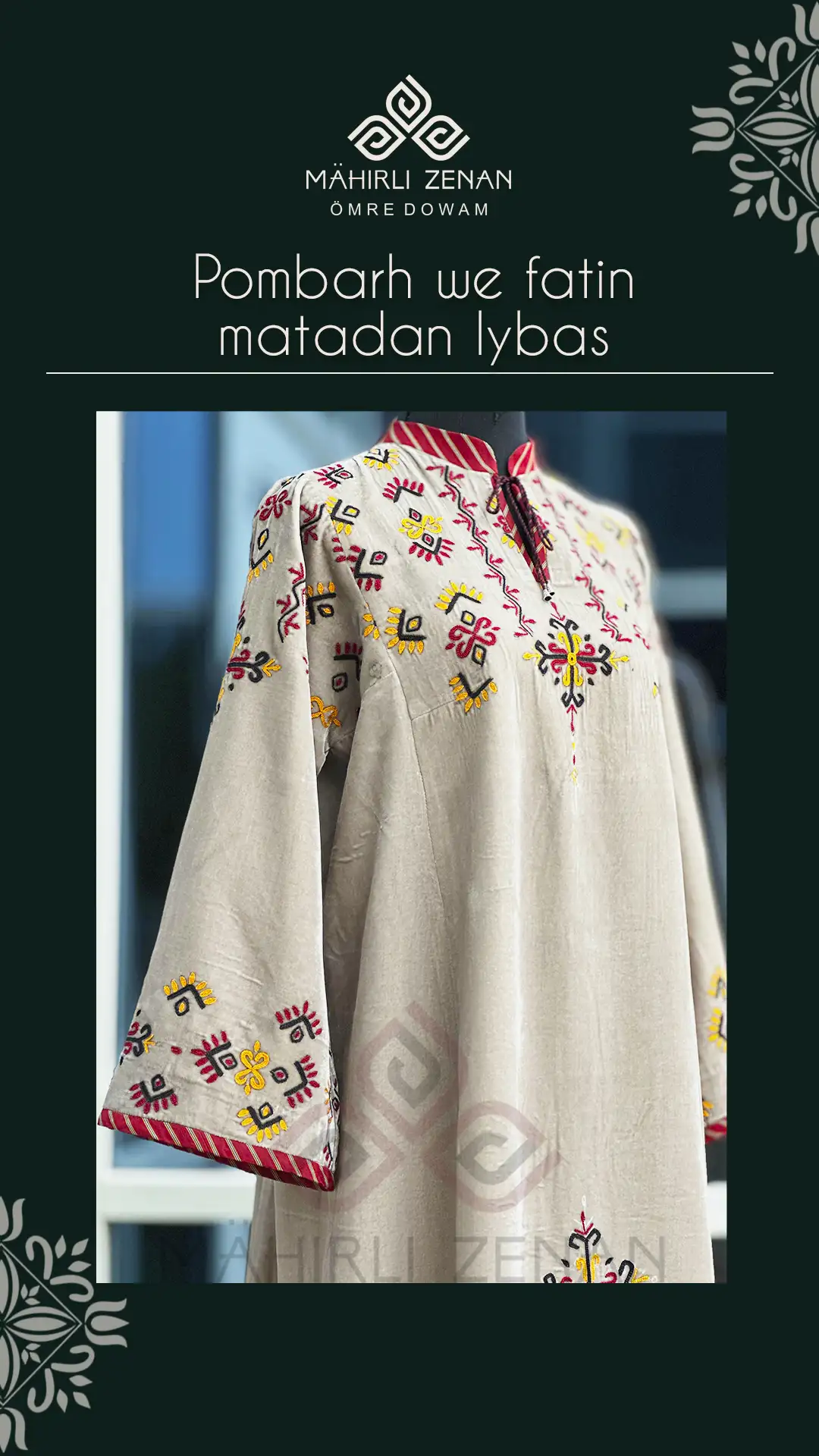 Türkmen fasonlar pombarh fasonlar Fasonlar 2025 fasonlar fason moda modalar Bezen bezen Türkmen fasonlar 2026 Türkmen fasonlar 2025 Türkmen fasonlar 2024 Türkmen fasonlar 2023 turkmenistan türkmenistan turkmen türkmen ashgabat  asgabat aşgabat balkan mary lebap dashoguz dasoguz daşoguz pombarh ponbarhat gulyupek gülýüpek stapel ştapel Gralan Çüýdeşen Abaýa Gadymy Krep Gurultaý 	Keteni Ýüpek Şifon Gipýur Lyon Welwet Atlas Kaşemir Streýç Suzana Ştapel Gülýüpek Pombarh Ýupka Gursakça Aksesuarlar Palto Penjek Okuw eşik Fata Sport eşik Uniforma Nakidka Öýme Şarf kompýuter ýaka ýaglyk Arenda köýnek 2nji el köýnek Taýyn köýnek Matalar Milli lybas milli lybaslar Toý köýnek Toý köýnekler toy koynek toy koynekler gundelik koynekler Gündelik	 
 köýnekler fata koynek Modern taze fason Eskiz koynektm turkmenkoynek türkmenkoynek fason moda moda fasonlar Iş eşik el iş	sada	ýakaly ýakasyz	keşdeli biserli	ýeňli giň nagyşly ýüregi açyk stoýka ýaka ýanly kombinasiýa 	zerli üsti aşak guşakly seçekli gysga ýeňli Keteni, Panbarhat (Pombarh) Toý köýnek el iş  Gara, Bežewyý, Goýy-gyzyl, Mämişi